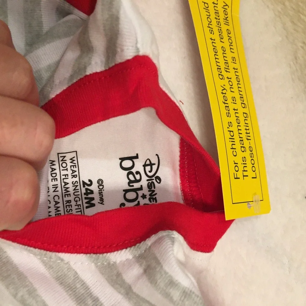 New mockey mouse‎ Pajamas 24m